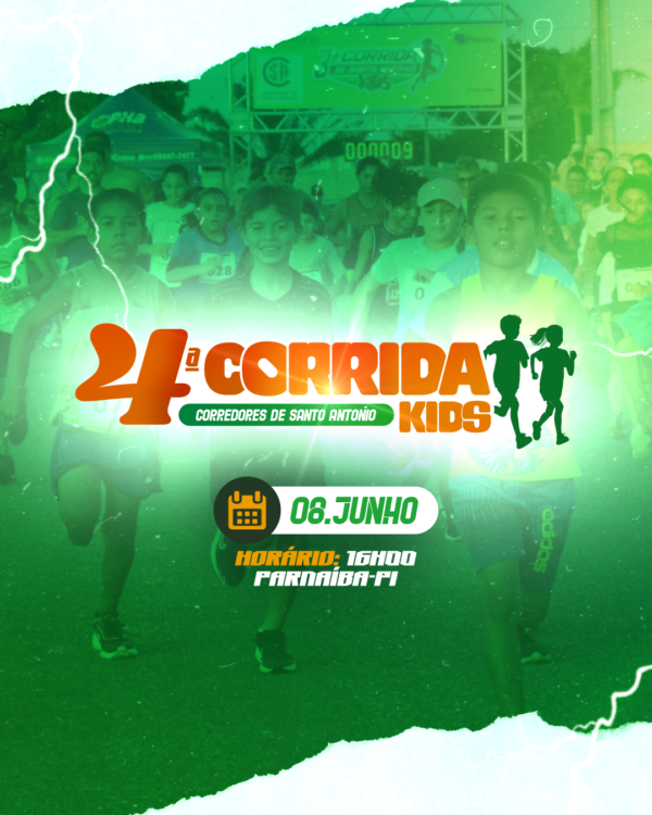 4ª CORRIDA CORREDORES DE SANTO ANTÔNIO KIDS