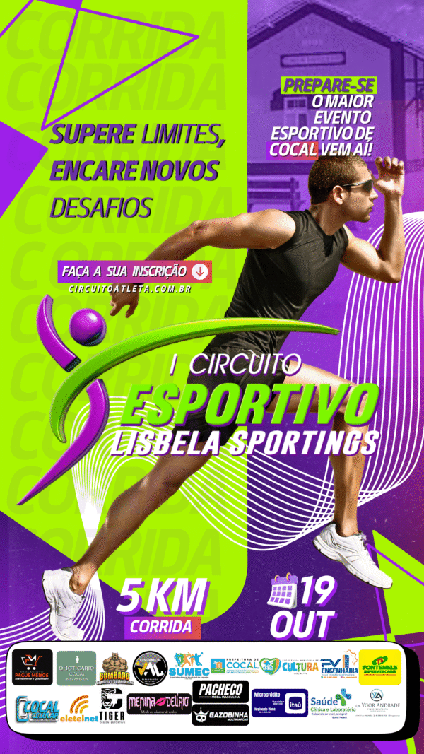 I CORRIDA DO CIRCUITO ESPORTIVO LISBELA SPORTINGS